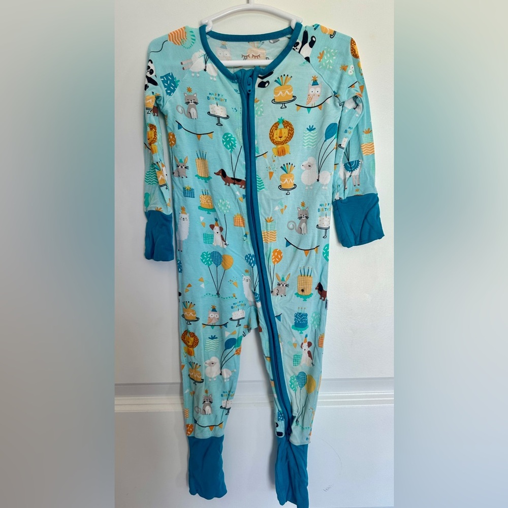 Little Sleepies Animal Party signature Footie